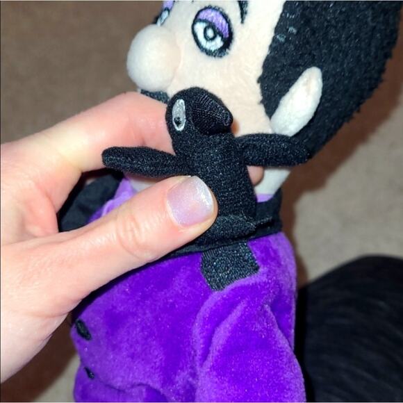 Edgar Allan Poe Plush Raven Gag Gift English Teacher Professor Little Thinker - Picture 3 of 8
